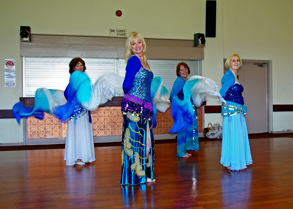 Picture of the World Dance Group rehearsing at the village hall
